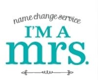 I'm a Mrs. Name Change Service coupons